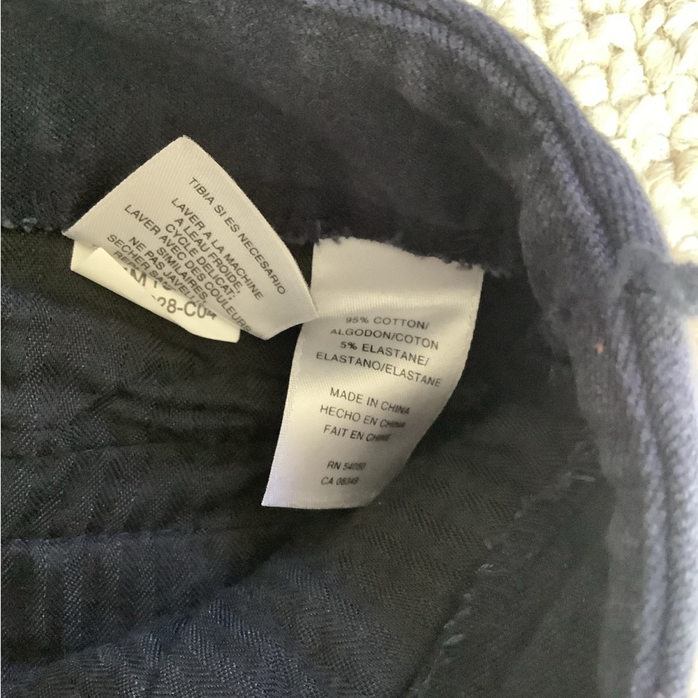 Jones New York Navy Dress Pants Stretch 6 - Picture 3 of 6